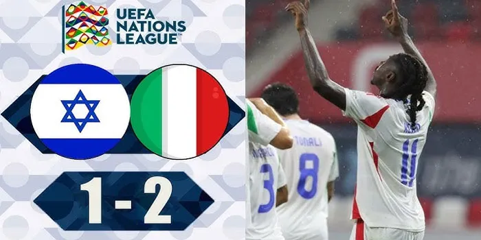 UEFA Nations League Italia Berhasil Mengalahkan Israel Dengan Skor 2-1